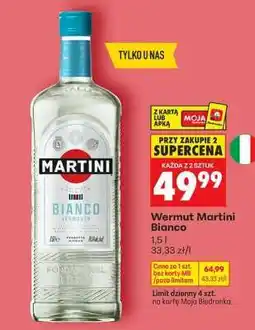 Biedronka Wermut Martini Bianco oferta