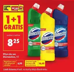 Biedronka Płyn do WC Domestos 1 l oferta