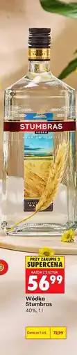Biedronka WÓDKA STUMBRAS oferta
