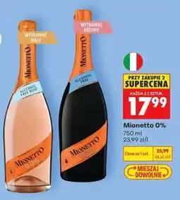 Biedronka Mionetto 0% oferta