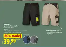 Lidl PARKSIDE Spodenki robocze męskie oferta