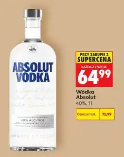 Biedronka Wódka Absolut oferta