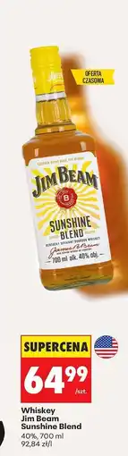 Biedronka Whiskey Jim Beam Sunshine Blend oferta