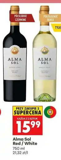 Biedronka Alma Sol Red / White oferta