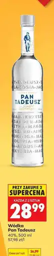 Biedronka Wódka Pan Tadeusz oferta