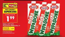 Biedronka Mleko UHT 3,2 Wypasione Mlekovita 1l oferta
