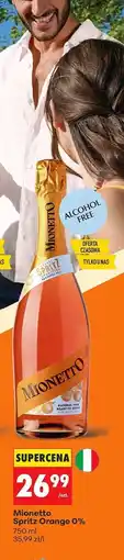 Biedronka Mionetto Spritz Orange 0% oferta