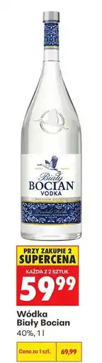 Biedronka Wódka Biały Bocian oferta