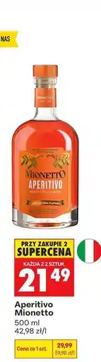 Biedronka Aperitivo Mionetto oferta
