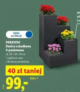 Lidl PARKSIDE Donica schodkowa 4-poziomowa oferta