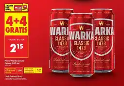Biedronka Piwo Warka Jasne Pełne , 500 ml oferta