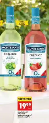 Biedronka Monte Santi Frizzante Mojito Moscato / Strawberry 0% oferta