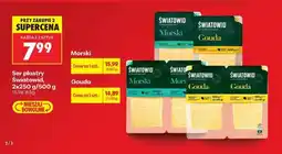 Biedronka Ser plastry Światowid 2x250 g / 500 g oferta