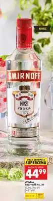 Biedronka Wódka Smirnoff No. 21 oferta