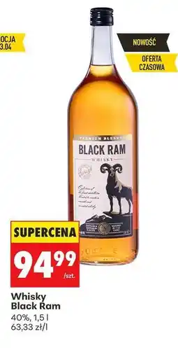 Biedronka WHISKY BLACK RAM oferta