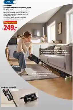 Lidl SilverCrest Akumulatorowy odkurzacz pionowy, 22,2 V oferta