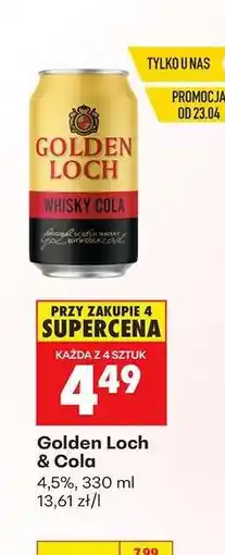 Biedronka Golden Loch & Cola oferta
