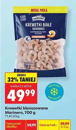 Biedronka Krewetki blanszowane Marinero, 700 g oferta