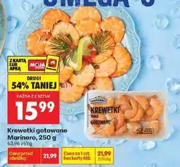 Biedronka Krewetki gotowane Marinero 250 g oferta