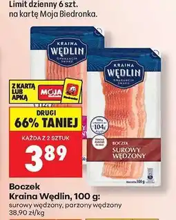 Biedronka Boczek Kraina Wędlin , 100 g : oferta