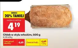 Biedronka Chleb w stylu włoskim, 500 g oferta