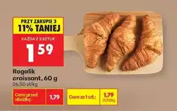 Biedronka Rogalik croissant 60 g oferta