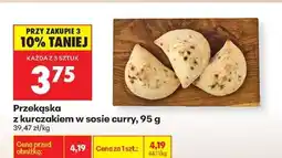 Biedronka Przekąska z kurczakiem w sosie curry 95 g oferta