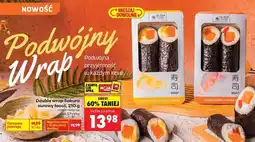 Biedronka Double wrap Sakura surowy łosoś, 210 g oferta