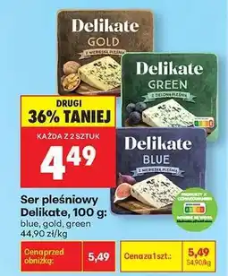 Biedronka Ser pleśniowy Delikate, 100 g oferta