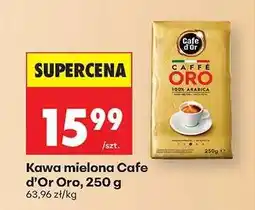 Biedronka Kawa mielona Cafe d’Or Oro, 250 g oferta