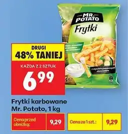 Biedronka Frytki karbowane Mr. Potato, 1kg oferta