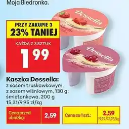 Biedronka Kaszka Dessella oferta