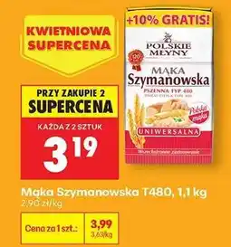 Biedronka Mąka Szymanowska T480, 1,1 kg oferta