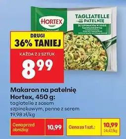 Biedronka Makaron na patelnię Hortex 450 g oferta