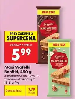 Biedronka Maxi Wafelki Bonitki, 450 g oferta