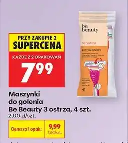 Biedronka Be Beauty 3 ostrza, 4 szt oferta