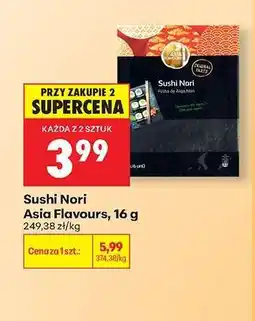 Biedronka Sushi Nori Asia Flavours 16 g oferta