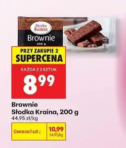 Biedronka Brownie Słodka Kraina, 200 g oferta