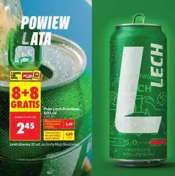 Biedronka Piwo Lech Premium, 500 ml oferta