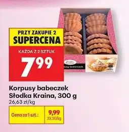 Biedronka Korpusy babeczek Słodka Kraina, 300 g oferta