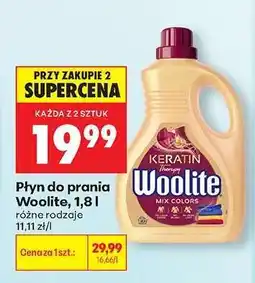 Biedronka Płyn do prania Woolite, 1,8 l oferta