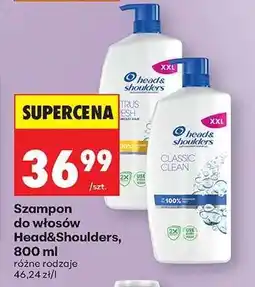 Biedronka Szampon do włosów Head&Shoulders, 800 ml oferta