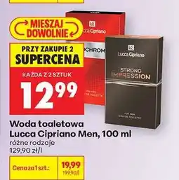 Biedronka Woda toaletowa Lucca Cipriano Men , 100 ml oferta