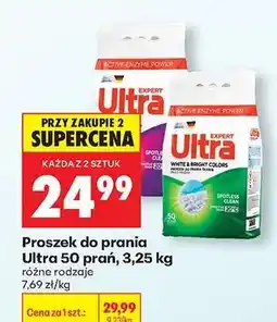 Biedronka Proszek do prania Ultra 50 prań 3,25 kg oferta