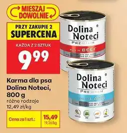 Biedronka Karma dla psa Dolina Noteci, 800 g oferta