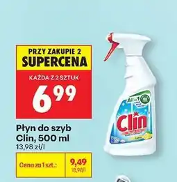 Biedronka Płyn do szyb Clin 500 ml oferta