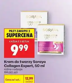 Biedronka Krem do twarzy Soraya Collagen Expert 50 ml oferta
