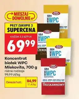 Biedronka Koncentrat białek WPC Mlekovita, 700 g oferta