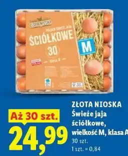 Lidl Złota Nioska Świeże jaja ściółkowe oferta