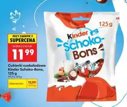 Biedronka Kinder Schoko-Bons oferta